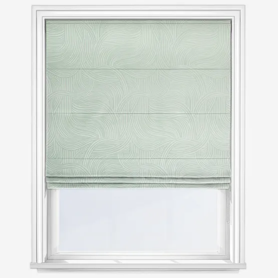 Jolie Pistachio Roman Blind