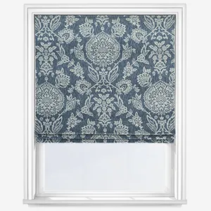 Madurai Indigo Roman Blind