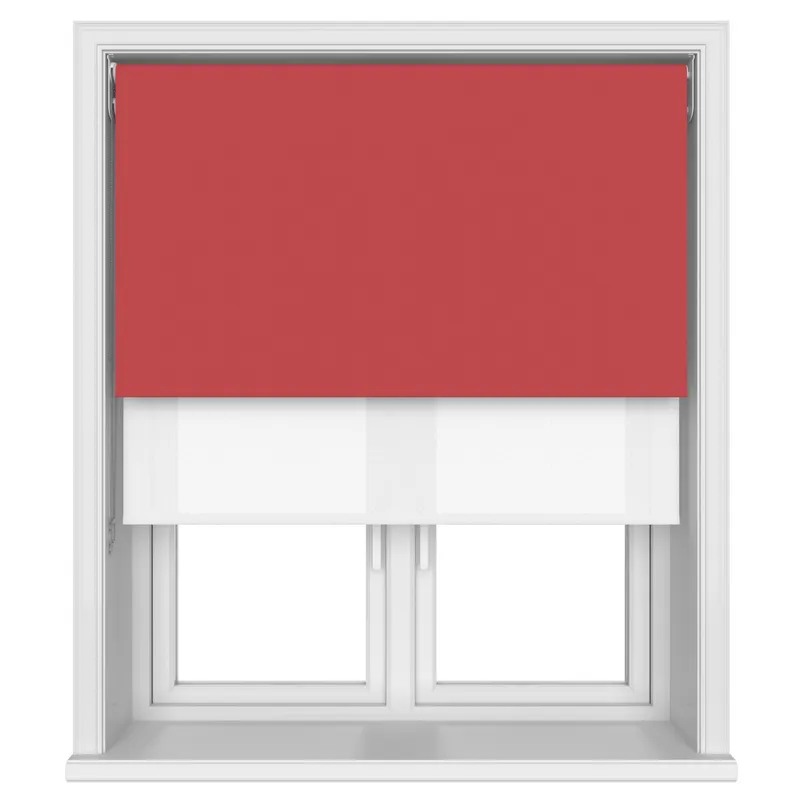 Bella Ruby Double Roller Blind Blinds Uk