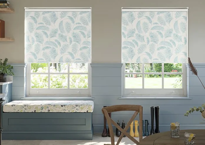 Pampas Grass Blue Topaz - Roller Blind
