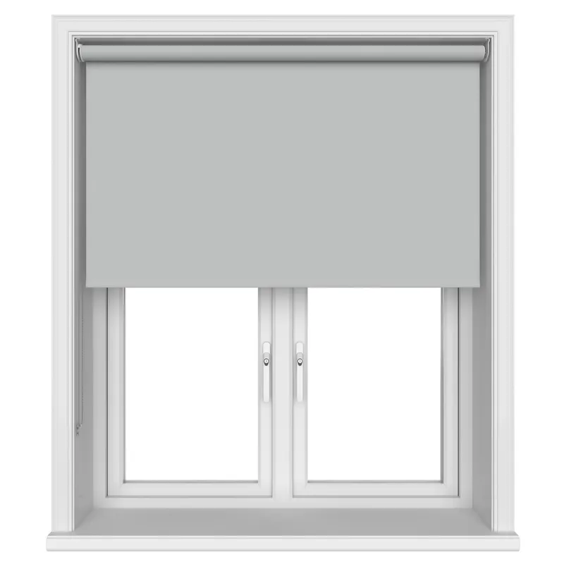 Signature Blackout Pale Grey Blinds Uk