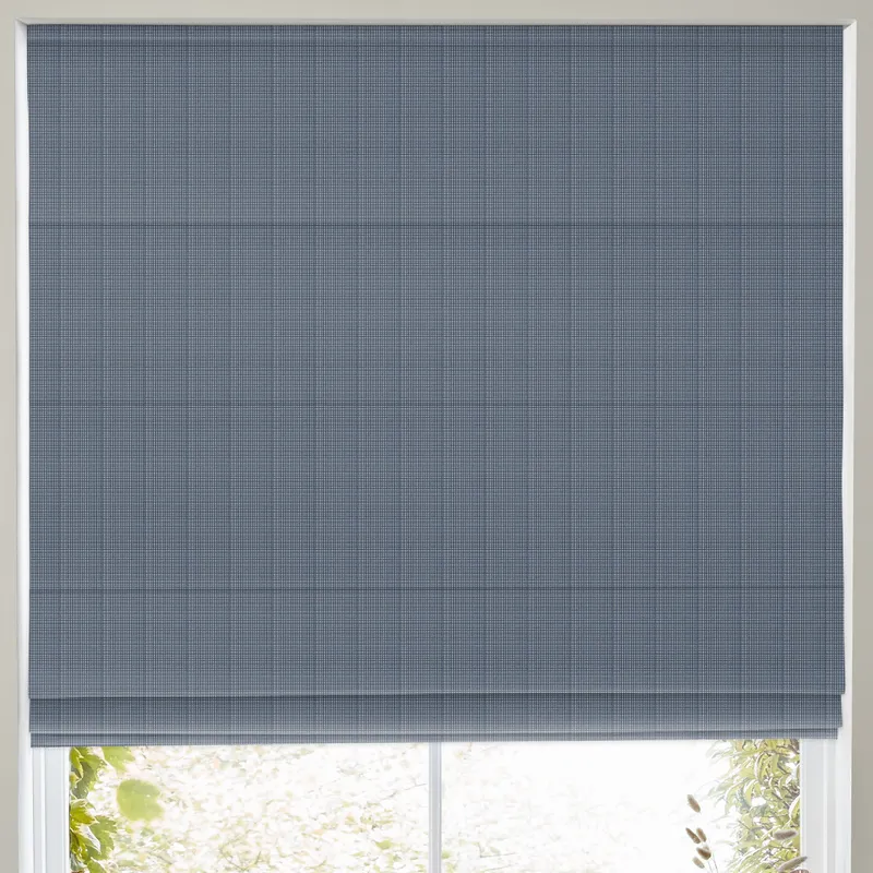 Balance Made To Measure Roman Blind Indigo