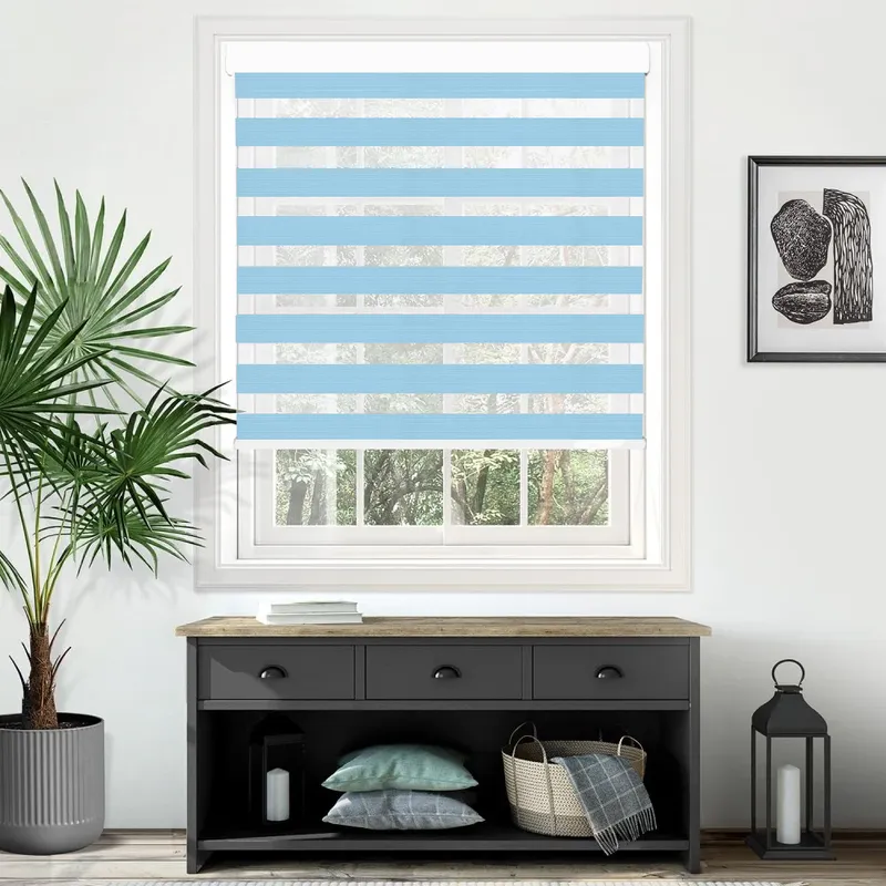 Rose Omega Semi Blackout Sky Day And Night Blind