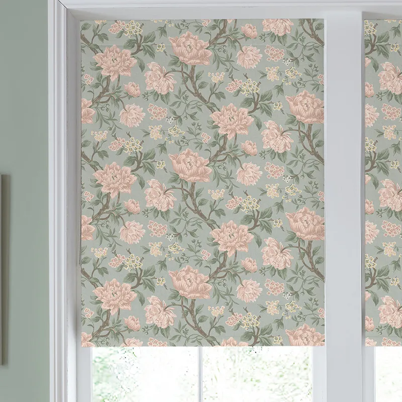 Laura Ashley Tapestry Floral Translucent Made To Measure Roller Blind Blush