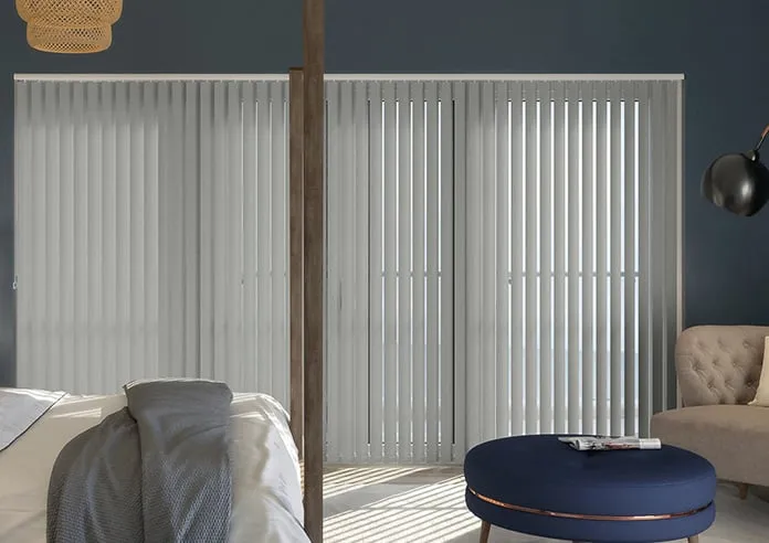 Trinity (Blackout) Ash - Vertical Blind