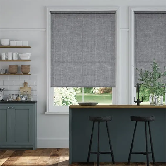 Laurent Steeple Grey Roller Blind