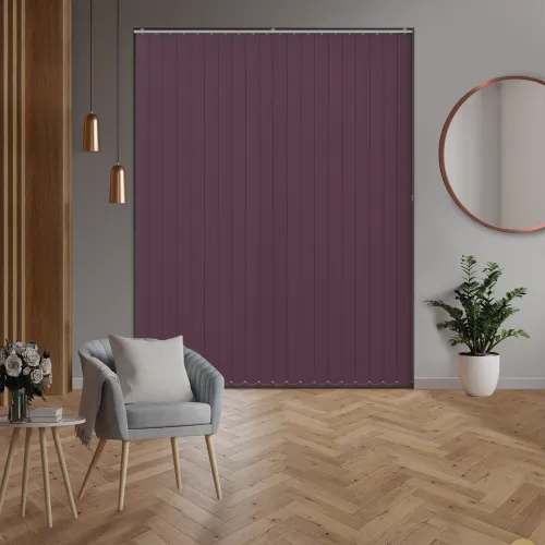 Origin Aubergine Vertical Blind