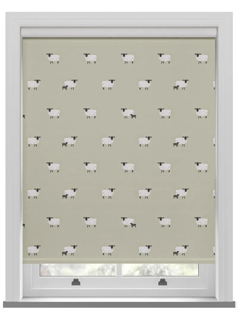 Sophie Allport Sheep Sand Roller Blind