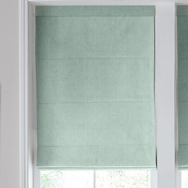 Laura Ashley Easton Made To Measure Roman Blind Duckegg