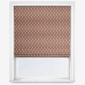 Lois Rosewood Roman Blind