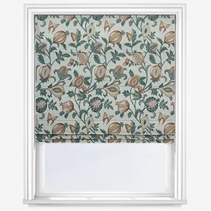Primavera Papaya Roman Blind