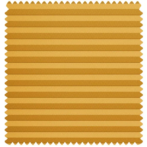 Blenheim Ochre (Blackout Cellular) Freehanging Pleated Blinds
