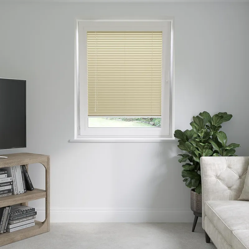Perfect Fit Glimmer Gold Venetian Blinds 25mm