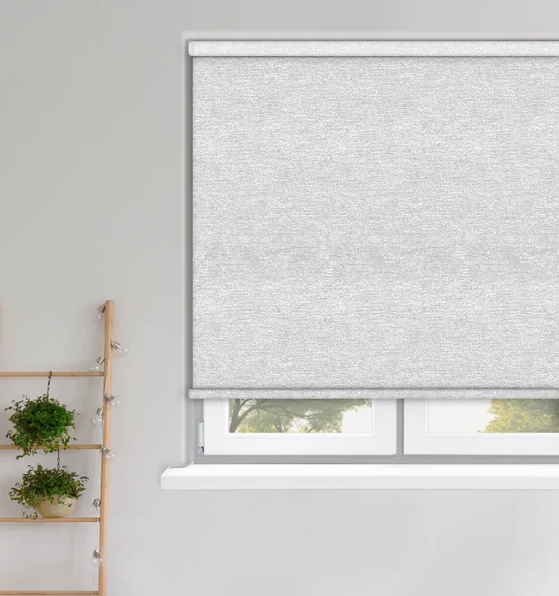 Crush Nordic Mist Roller Blinds