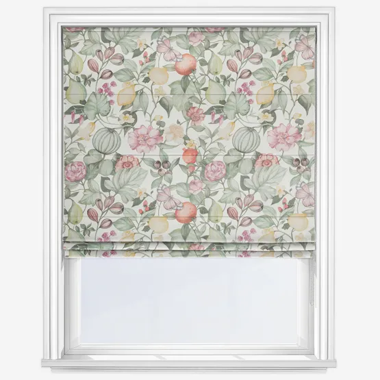 Clemence Meringue Roman Blind