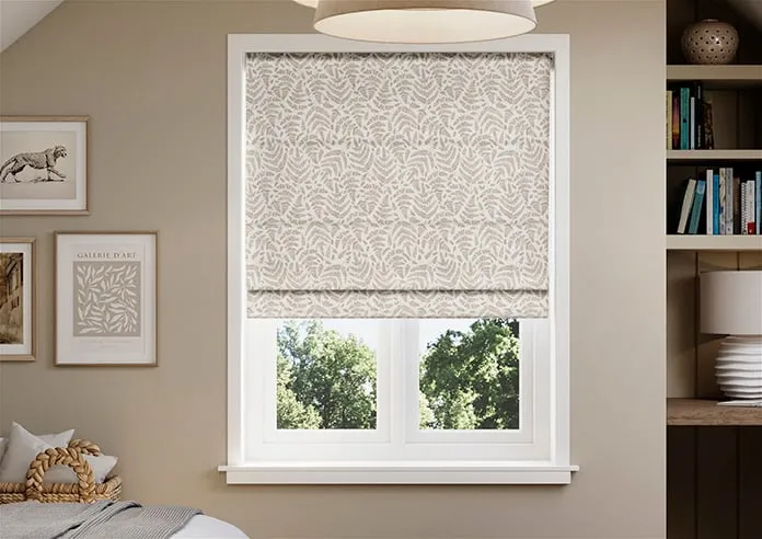 Fernshore Hessian - Roman Blind