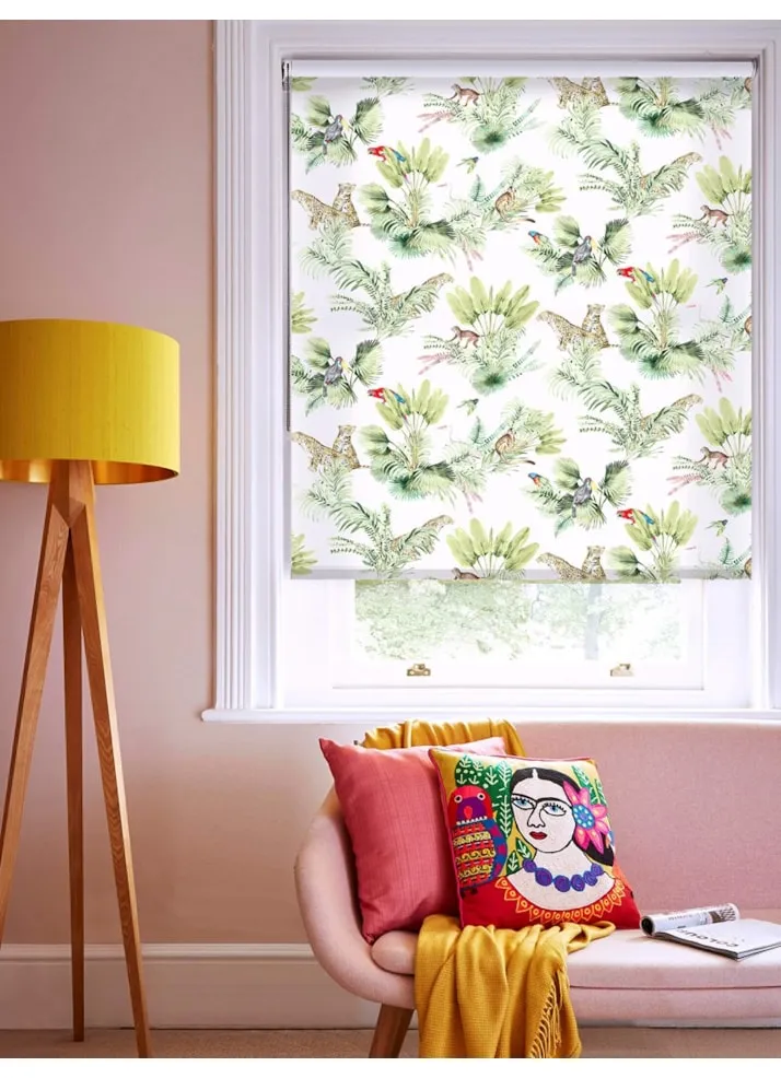 Honduras Natural Tropical Roller Blind By Boon &Amp; Blake