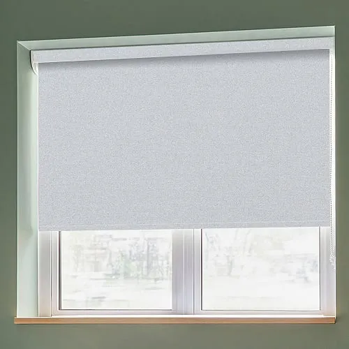 Topaz Silver Light Filtering Roller Blinds