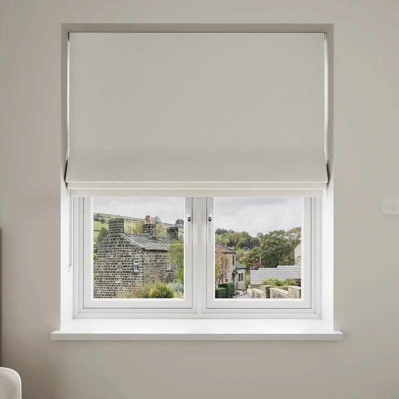 Laura Ashley Wickerwork Dove Grey Blinds Uk