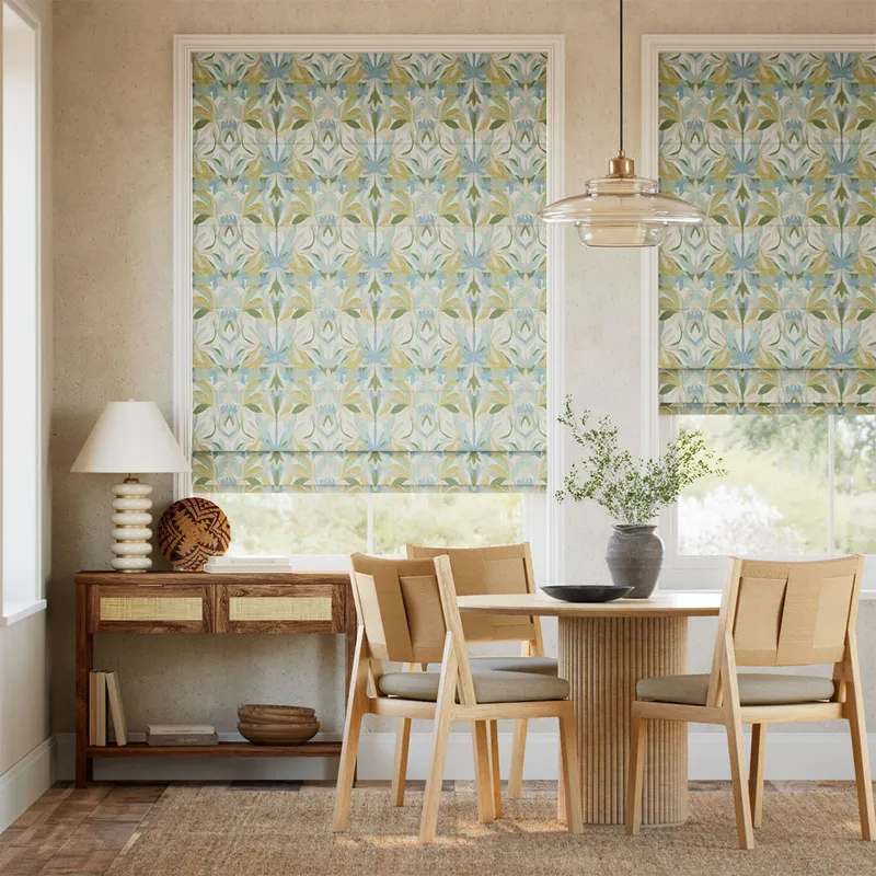 Melora Sky Honey Roman Blind