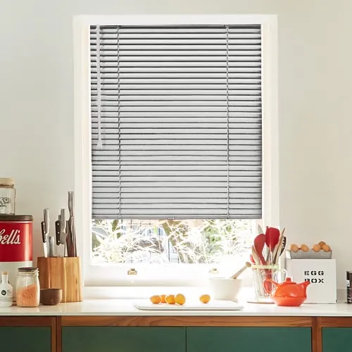 Filtra Silver (Perforated) Perfect Fit Venetian Blinds
