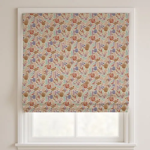 Ocean Autumn Deluxe Roman Blinds