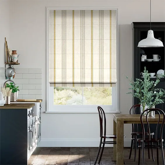 Huntington Lemon Roman Blind