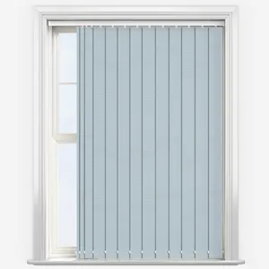 Supreme Blackout Duck Egg Vertical Blind