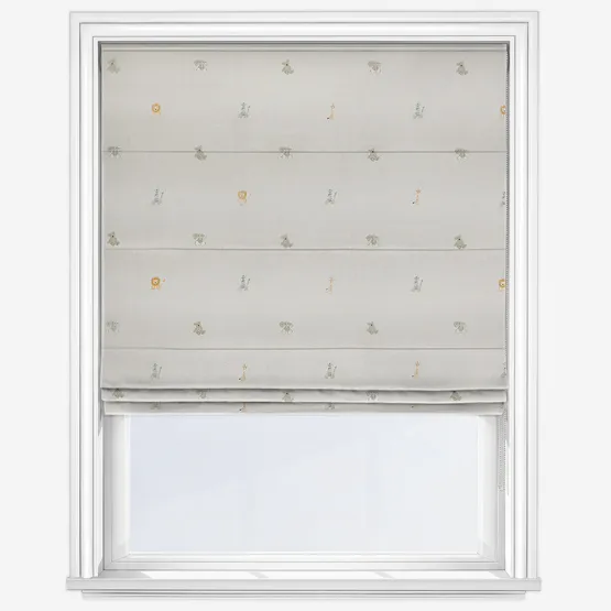 Sophie Allport Bears Linen Roman Blind