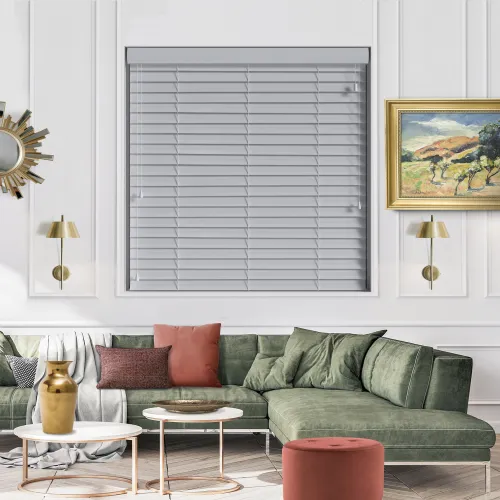 Realm Wood Grain Faux Wood Blind