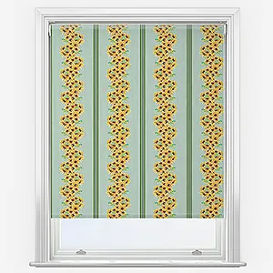 Sonova Studio Sunflower Vine Sage Roller Blind