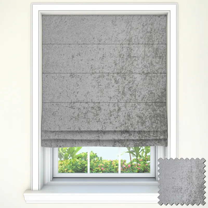 Versailles Diamond Roman Blinds