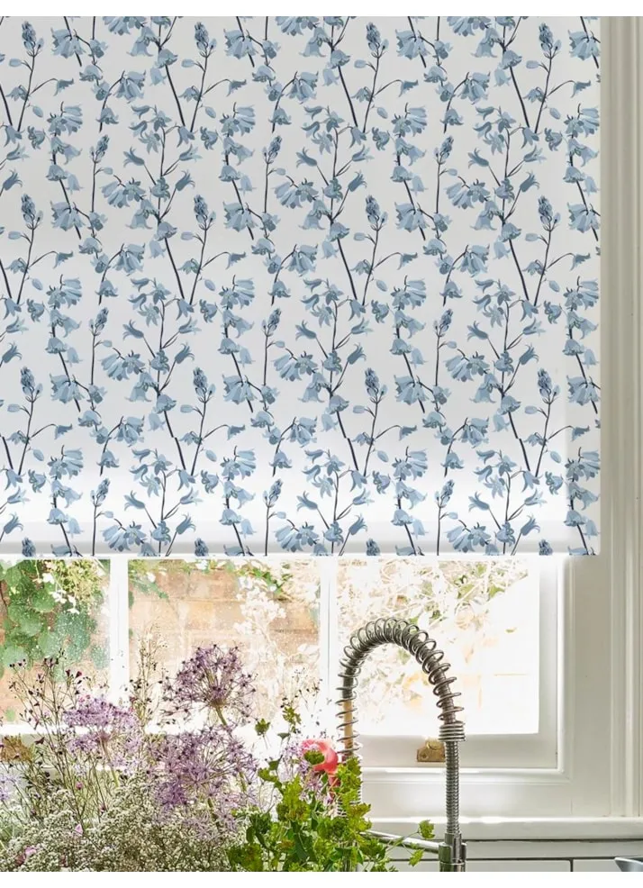 Bluebell Roller Blind By Lorna Syson