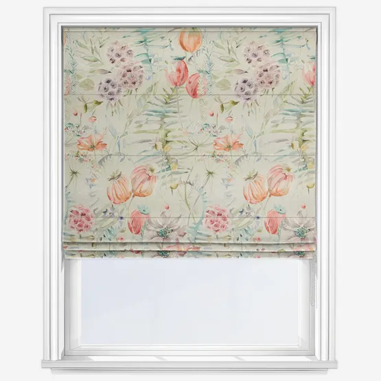 Voyage Edenmuir Cinnamon Linen Roman Blind
