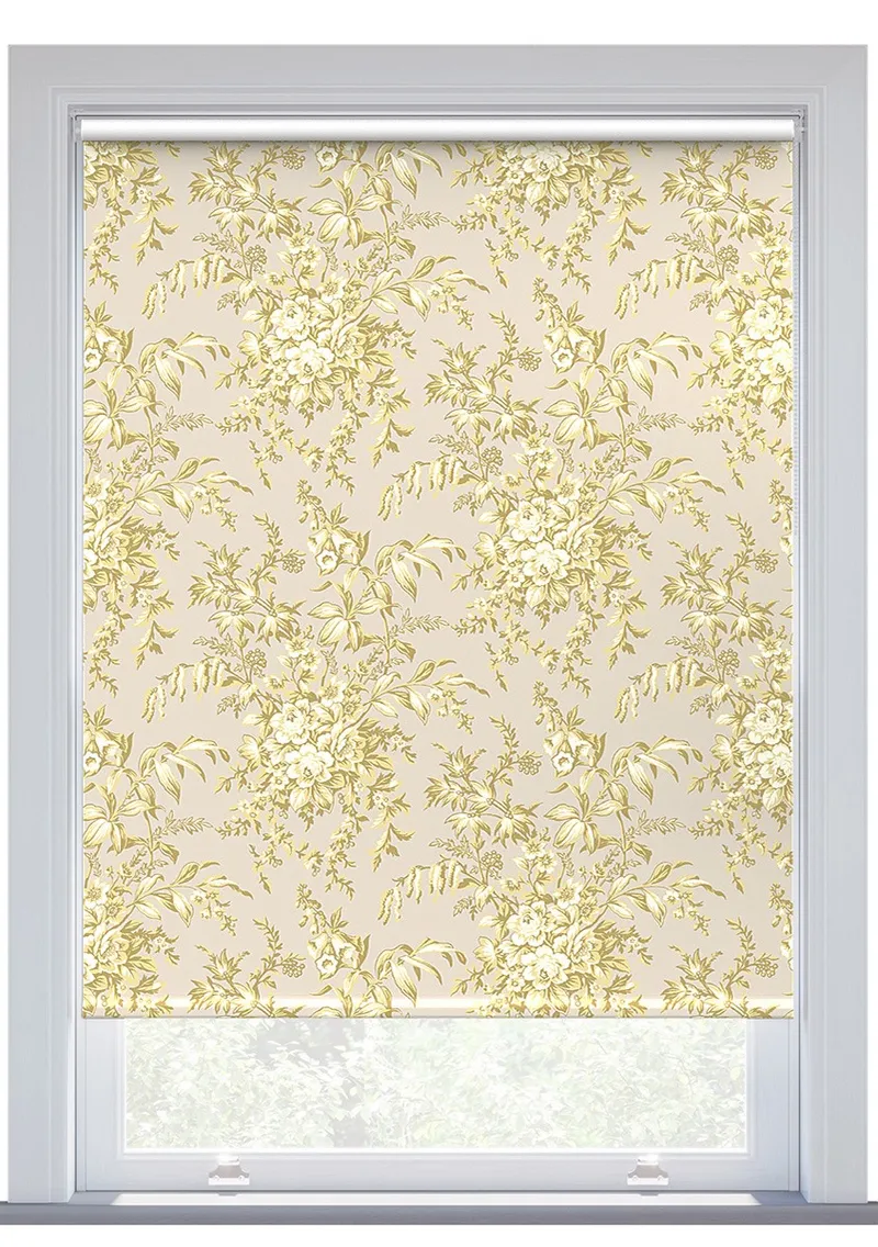 Laura Ashley Picardie Gold Roller Blind