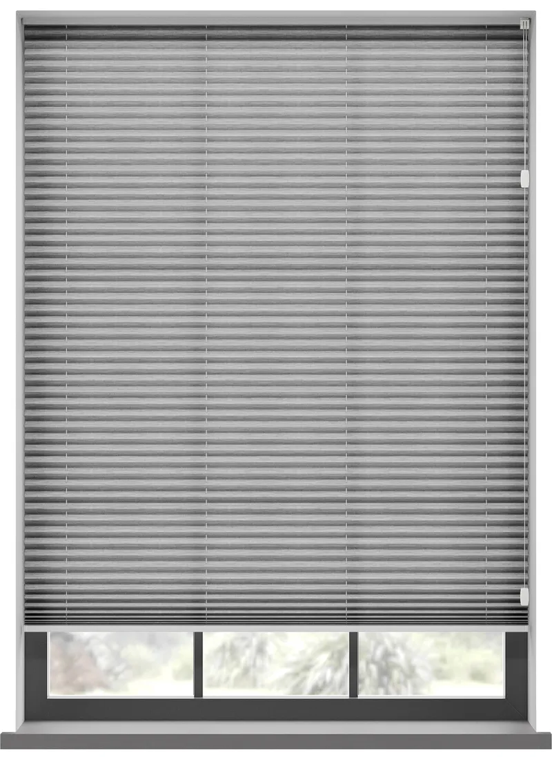 Cecily Slate Pleated Blind