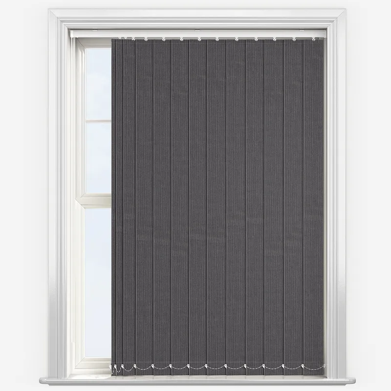 Kobe Graphite Vertical Blind