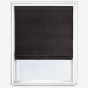 Belvoir Recycled Charcoal Roman Blind
