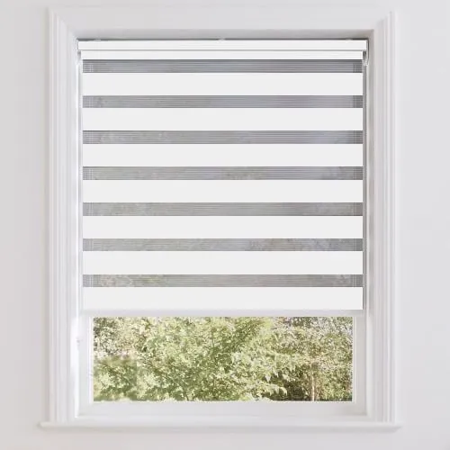 Glow White Day & Night Roller Blinds