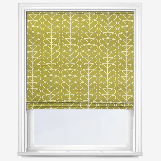 Orla Kiely Linear Stem Seagrass Roman Blind