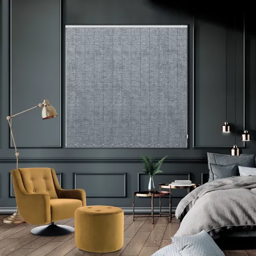 Ami Charcoal Vertical Blind