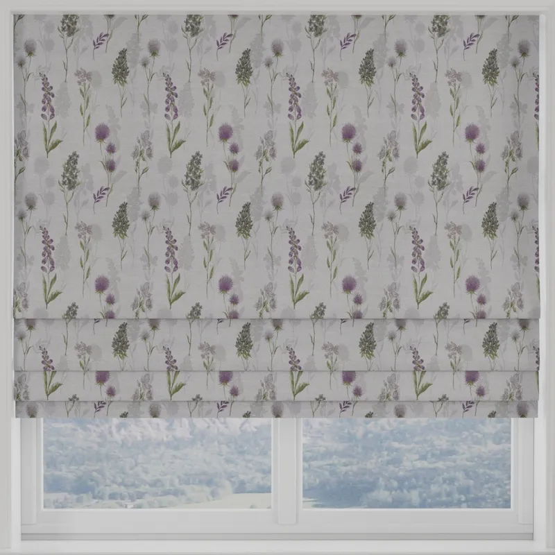 Toulon Made To Measure Roman Blind Mauve