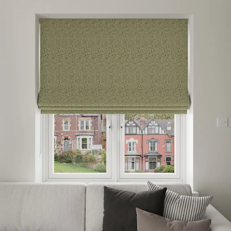 William Morris At Home Bird And Anemone Woven Moss Blinds Uk