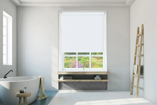 Code White - Waterproof Blackout Roller Blind