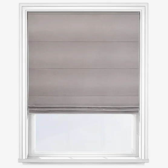 Belvoir Recycled Silver Roman Blind