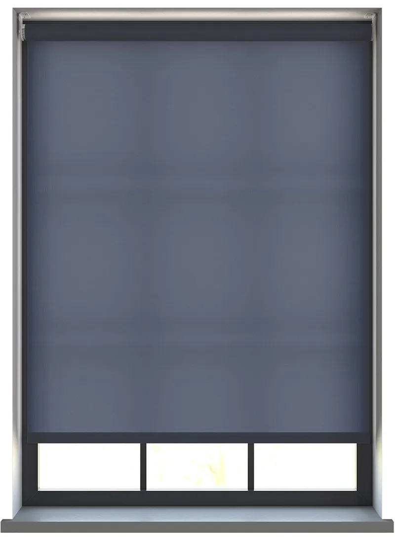 Burst Royal Blue Roller Blind