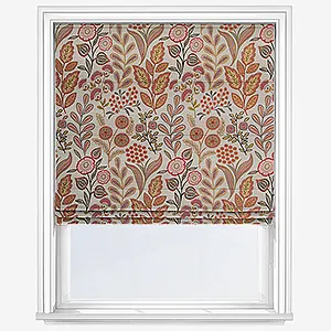 Arrelia Crimson Roman Blind