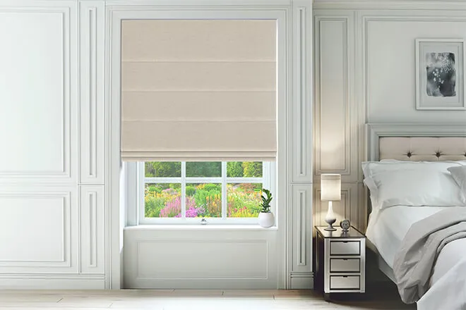 Vega Linen - Woven Roman Blind