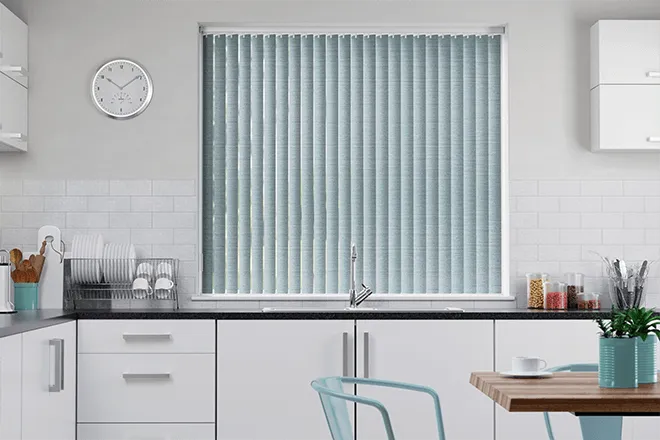 Vito Aqua - Textured Rigid Pvc Vertical Blind