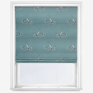 Emily Bond Regatta Duck Egg Roman Blind